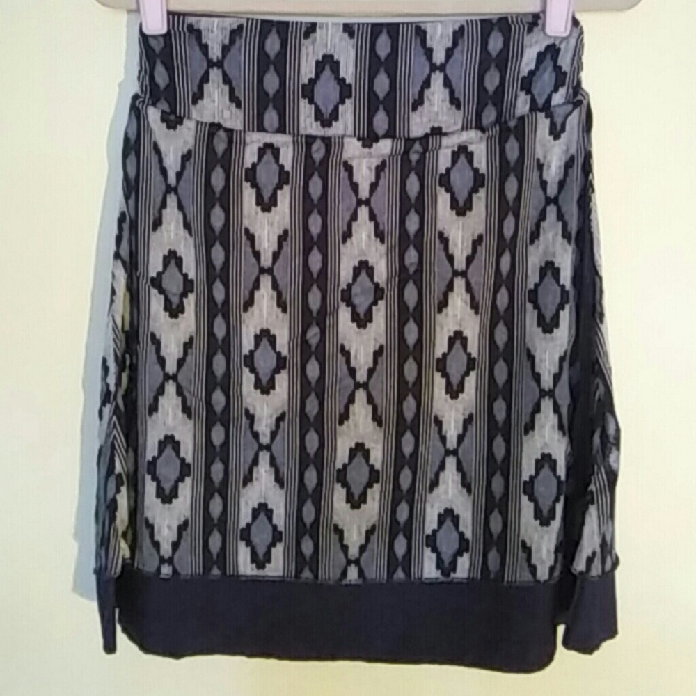 Woman's Reversible Skirt, Small Blue NWOT